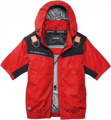 画像8: AC1196【セット】ブルゾン・ファン・バッテリー(充電器付)／遮熱半袖(フルハーネス) (8)