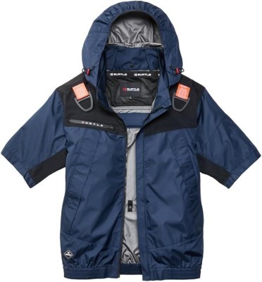 画像5: AC1196【セット】ブルゾン・ファン・バッテリー(充電器付)／遮熱半袖(フルハーネス) (5)