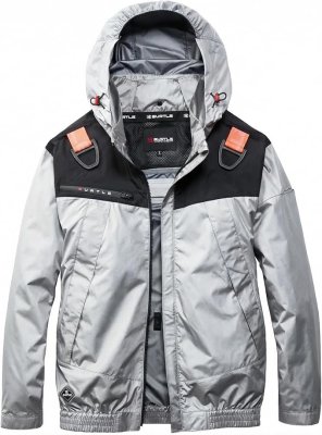 画像4: AC1191【ブルゾンのみ】エアークラフト／遮熱長袖(フルハーネス) (4)