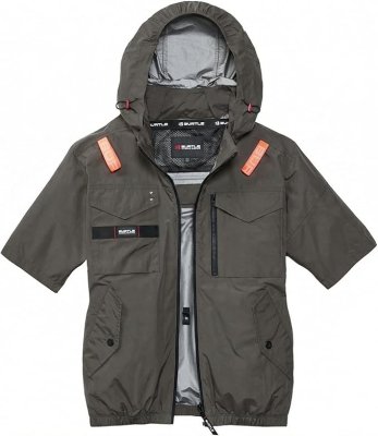 画像6: AC1156【セット】ブルゾン・ファン・バッテリー(充電器付)／遮熱半袖(フルハーネス) (6)