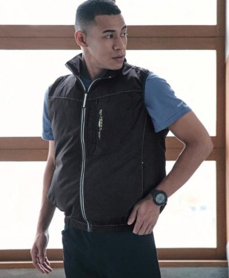 画像2: V1109【ブルゾンのみ】快適ウェア／遮熱ベスト・上部ファン (2)
