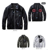 画像2: V1102【ブルゾンのみ】快適ウェア／遮熱長袖・上部ファン