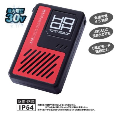 画像2: V3003 快適ウェア用バッテリー本体のみ (2)