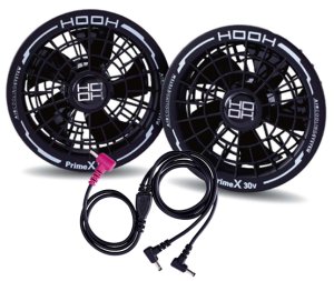 快適ウェアV30機器セット＞V3001バッテリーセット+V3002ファン