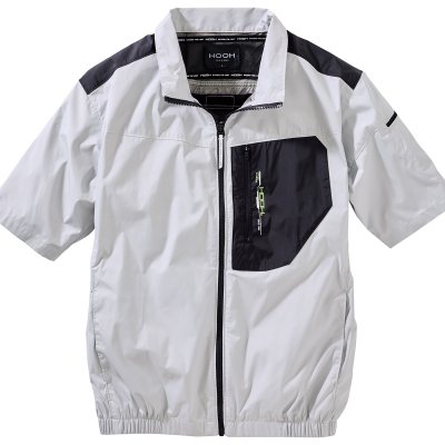 画像5: V1107【ブルゾンのみ】快適ウェア／遮熱半袖・上部ファン (5)