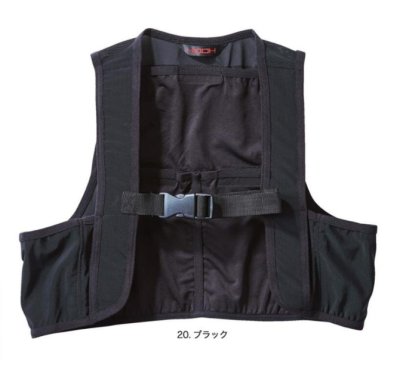 画像2: 388 クーリングベスト(保冷剤5個付) (1色)  (2)