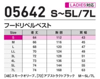 画像1: 05642【ブルゾンのみ】S-AIR／遮熱ベスト(ハーネス)・サイドファン