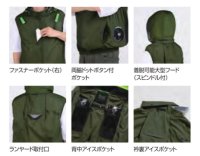 画像3: 05642【ブルゾンのみ】S-AIR／遮熱ベスト(ハーネス)・サイドファン