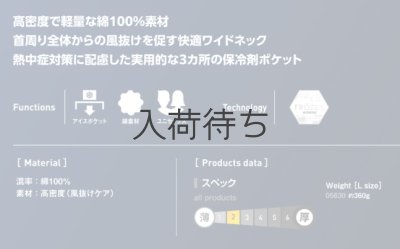 画像7: 05630【セット】S-AIRブルゾン・ファン・バッテリー(充電器付)／綿長袖・サイドファン (7)
