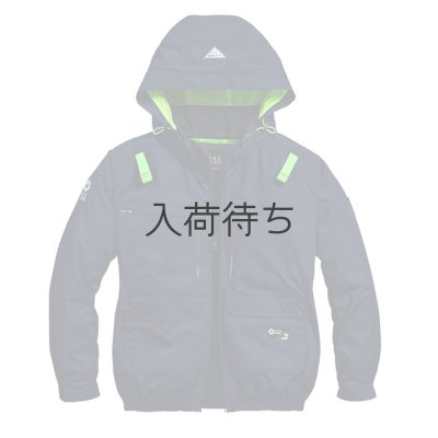 画像3: 05660【ブルゾンのみ】S-AIR／遮熱長袖(ハーネス)・上部ファン (3)