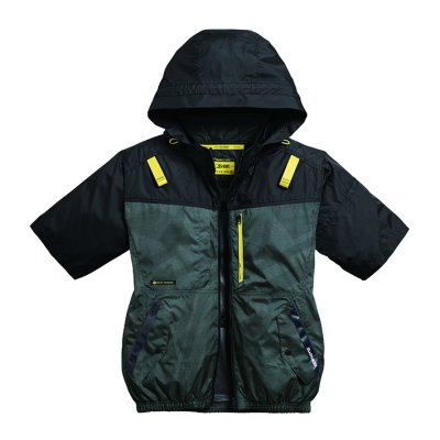 画像9: 05651【ブルゾンのみ】S-AIR／遮熱半袖(ハーネス)・サイドファン (9)