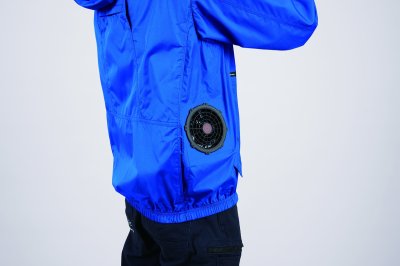 画像16: 05650【ブルゾンのみ】S-AIR／遮熱長袖(ハーネス)・サイドファン (16)