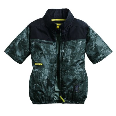 画像6: 05611【ブルゾンのみ】S-AIR／遮熱半袖・サイドファン (6)