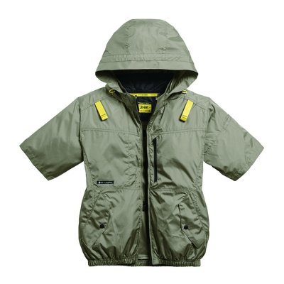 画像7: 05651【ブルゾンのみ】S-AIR／遮熱半袖(ハーネス)・サイドファン (7)