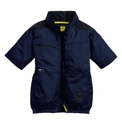 画像3: 05611【ブルゾンのみ】S-AIR／遮熱半袖・サイドファン (3)