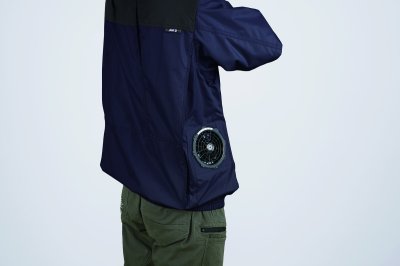 画像13: 05611【ブルゾンのみ】S-AIR／遮熱半袖・サイドファン (13)