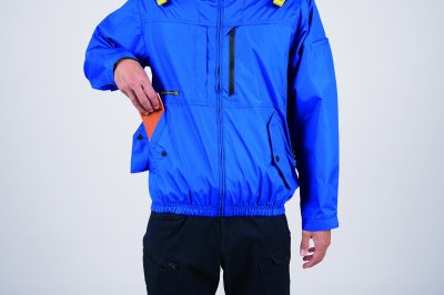 画像17: 05650【ブルゾンのみ】S-AIR／遮熱長袖(ハーネス)・サイドファン (17)