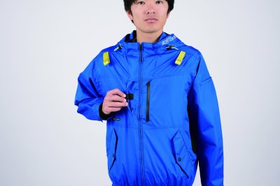 画像14: 05650【ブルゾンのみ】S-AIR／遮熱長袖(ハーネス)・サイドファン (14)