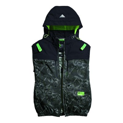 画像8: 05662【ブルゾンのみ】S-AIR／遮熱ベスト(ハーネス)・上部ファン (8)