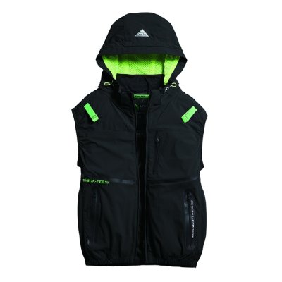 画像3: 05682【ブルゾンのみ】S-AIR／遮熱ベスト(ハーネス)・サイドファン (3)