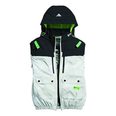 画像7: 05662【ブルゾンのみ】S-AIR／遮熱ベスト(ハーネス)・上部ファン (7)