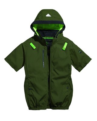 画像6: 05641【ブルゾンのみ】S-AIR／遮熱半袖(ハーネス)・サイドファン (6)