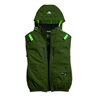 画像6: 05662【ブルゾンのみ】S-AIR／遮熱ベスト(ハーネス)・上部ファン (6)