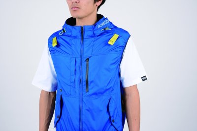 画像14: 05652【ブルゾンのみ】S-AIR／遮熱ベスト(ハーネス)・サイドファン (14)