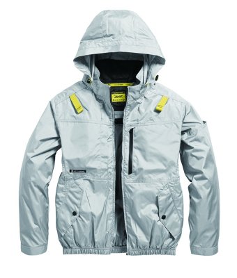 画像5: 05650【ブルゾンのみ】S-AIR／遮熱長袖(ハーネス)・サイドファン (5)