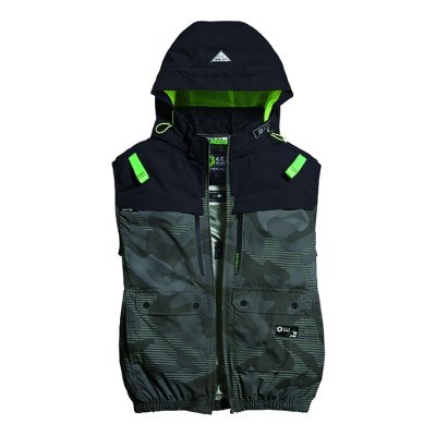 画像9: 05662【ブルゾンのみ】S-AIR／遮熱ベスト(ハーネス)・上部ファン (9)