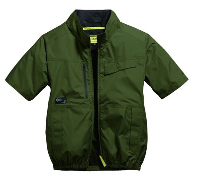 画像5: 05601【ブルゾンのみ】S-AIRスタンダード／遮熱半袖 (5)