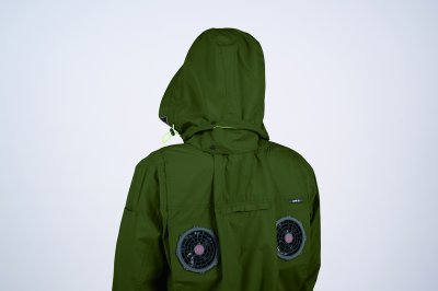 画像18: 05660【ブルゾンのみ】S-AIR／遮熱長袖(ハーネス)・上部ファン (18)