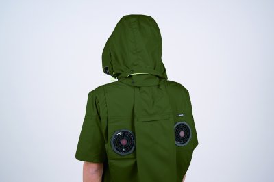 画像18: 05661【ブルゾンのみ】S-AIR／遮熱半袖(ハーネス)・上部ファン (18)