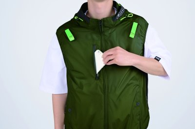 画像11: 05642【ブルゾンのみ】S-AIR／遮熱ベスト(ハーネス)・サイドファン (11)