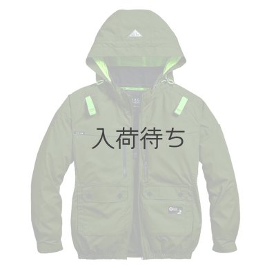 画像6: 05660【ブルゾンのみ】S-AIR／遮熱長袖(ハーネス)・上部ファン (6)