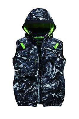 画像7: 05642【ブルゾンのみ】S-AIR／遮熱ベスト(ハーネス)・サイドファン (7)