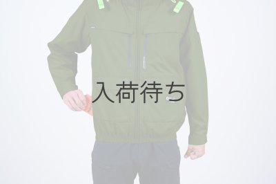 画像15: 05660【ブルゾンのみ】S-AIR／遮熱長袖(ハーネス)・上部ファン (15)