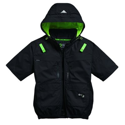 画像5: 05661【ブルゾンのみ】S-AIR／遮熱半袖(ハーネス)・上部ファン (5)