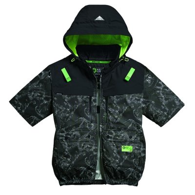 画像9: 05661【ブルゾンのみ】S-AIR／遮熱半袖(ハーネス)・上部ファン (9)