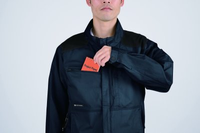 画像9: 05630【ブルゾンのみ】S-AIR／綿長袖・サイドファン (9)