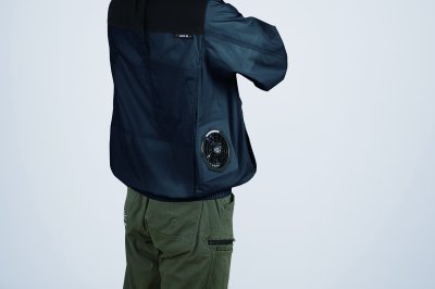 画像11: 05630【ブルゾンのみ】S-AIR／綿長袖・サイドファン (11)