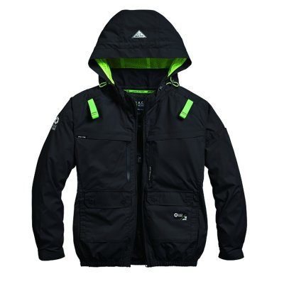 画像4: 05660【ブルゾンのみ】S-AIR／遮熱長袖(ハーネス)・上部ファン (4)