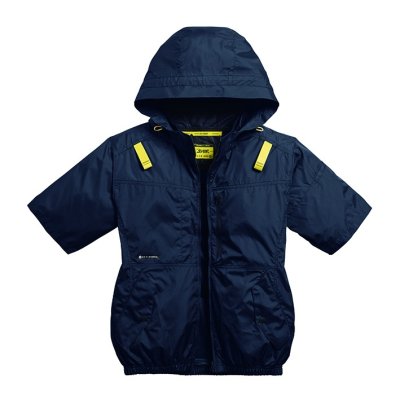 画像3: 05651【ブルゾンのみ】S-AIR／遮熱半袖(ハーネス)・サイドファン (3)