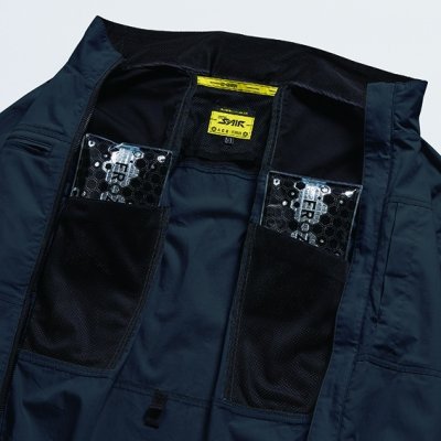 画像12: 05630【ブルゾンのみ】S-AIR／綿長袖・サイドファン (12)