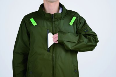 画像12: 05640【ブルゾンのみ】S-AIR／遮熱長袖(ハーネス)・サイドファン (12)