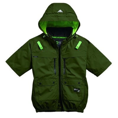 画像7: 05661【ブルゾンのみ】S-AIR／遮熱半袖(ハーネス)・上部ファン (7)