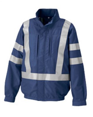 画像4: NA3073【ブルゾンのみ】Nクールウェア／高視認長袖・脇ファン (4)