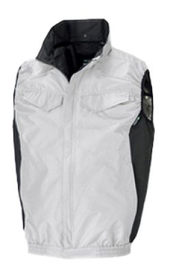 画像4: NC1163【ブルゾンのみ】Nクールウェア／遮熱ベスト・脇ファン (4)