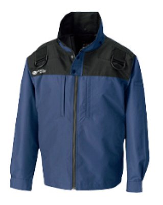 画像3: NA1153【ブルゾンのみ】Nクールウェア／遮熱長袖・脇ファン(前後フルハーネス) (3)