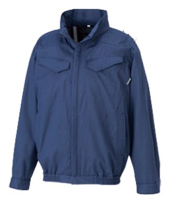 画像3: NA8163【ブルゾンのみ】Nクールウェア／難燃長袖・脇ファン (3)